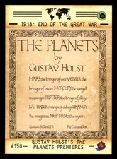2023 Historic Autographs 1918: End of Great War 158 Holst’s Planets Premiere picture