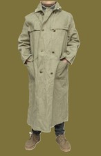 vintage USSR steampunk  heavy canvas retro workwear coat military Industrial picture