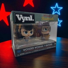 Funko Vynl. DC Comics Bombshells Wonder Woman + Batgirl BRAND NEW picture