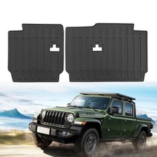 for 2020-2025 2026 Jeep Gladiator JT Rear Seat Backrest Mats All Weather TPE ... picture