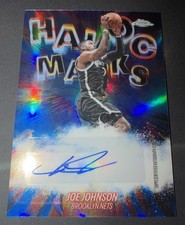 JOE JOHNSON 2025-26 TOPPS CHROME UPDATE HAVOC MARKS BLUE AUTO /150 #HM-JOE Q4241 picture
