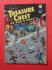 VERY RARE ORIG. 1946 TREASURE CHEST #4 HALLOWEEN COMIC COMPLETE. VERY NICE picture
