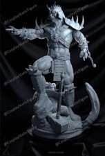 Shao Kahn Resin Sculpture Statue Model Kit Unpainted/Unassembled picture