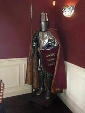 Medieval Armor Suit Wearable Knight Crusader Full Body Armour Templar Combat L/P picture