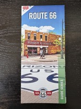 100 Year Anniversay AAA Road Map-The Map of Route 66 American Highway 2025- picture
