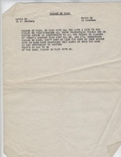 Vintage Lyric Sheet PLEASE BE FAIR Al J. Neiburg Al Kaufman 1930s Big Band Jazz picture