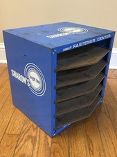 Vintage Sharon’s Bright Line Fastener Center Drawer Cabinet Metal Display picture