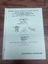 NASA Engineer Owned McDonnell Douglas Training Program Handout Florida CV picture