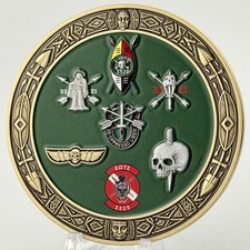 3rd Special Forces Group 3rd Battalion Africa Zombie 20 Challenge Coin SFG RARE picture