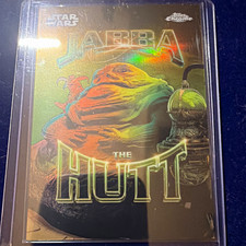 Topps 2026 Chrome Star Wars Jabba the Hutt Galactic Maximalists Art #GMAX-JABBA picture