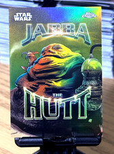 2026 TOPPS CHROME STAR WARS JABBA THE HUT GALACTIC MAXIMALISTS ART GMAX-JABBA A1 picture