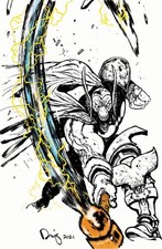 Beta Ray Bill #1 Exclusive Daniel Warren Johnson Variant - Virgin Sketch Cover picture