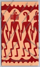 Vintage Postcard 1969 Prehistoric Pottery Design Hohokam Indians Arizona picture