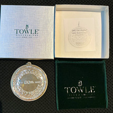 Towle Silversmiths 2002 Old Master Sterling Silver Medallion picture