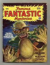 Famous Fantastic Mysteries Pulp Oct 1946 Vol. 8 #1 VG/FN 5.0 picture