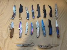 Assortment Of Budget Friendly Knives Lot With Knife Bag picture