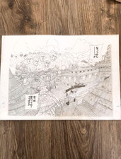 Naruto Exhibition Reproduction Original Art A3 Naruto Return 2023 japan anime picture