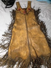 Native American leather garments picture