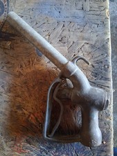 Vintage Brass Buckeye 845 C Visible Gas Pump Nozzle Handle Polished Old Antique picture
