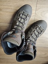 British Army Issue Aku High Liability Combat Boots Brown, Size 8 M Gore-Tex picture