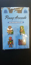 PAX Unplugged 2018 Set Pinny Arcade 2018 Core Pin Set of 4 Pins picture
