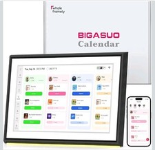 BIGASUO 10.1 Digital Calendar, Smart Touchscreen Interactive Display, Electro... picture