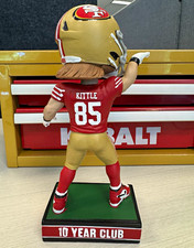 Novartis 10 Year Club George Kittle Football Bobblehead picture