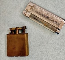Vintage Pair of VGT Lighters /Vickery London Petrol Lift Arm / Show Bill picture