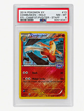 *LOW POP* Combusken XY Reverse Holo STAFF Promo PSA 8 English Championships picture
