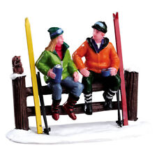 Lemax 2013 Cross Country Coffee Break Vail Village #32134 Resting Wooden Fence picture