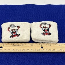 Set of 2 Vintage Taz Looney Tunes Tennis Sweat Bands picture
