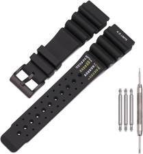 24mm Silicone Dive Watch Band for Citizen Hyper Aqualand Promaster Men’s Waterpr picture