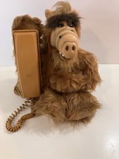 Vintage 1988 Alf Plush Novelty Landline Phone Model 618S Retro 89s TV Sitcom picture