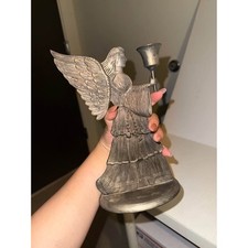 Vintage International Silver Co. Angel Taper Candle Holder 9