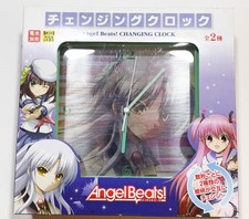 Angel Beats Changing Clock Character 3D Panel Clock Yuri FuRyu Kanade US SELLER picture