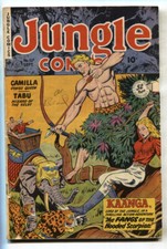 Jungle Comics #117--1949--Elephant--headlights--comic book picture