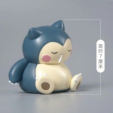 Pokemon Psyduck Snorlax Sleeping Figure 6-7cm Cute Anime Collectible Toy picture
