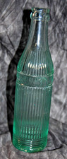 Antique Very Rare Wallace Bryce Quality Beverages Company Troy, NY Ribbed Bottle picture