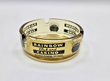 Vintage Rainbow Club & Casino Henderson, NV Amber Ashtray picture