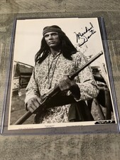 MICHAEL DANTE Signed Autographed VINTAGE 8x10 ACTING LEGEND..COA John wayne picture
