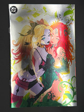 Harley & Ivy: Life & Crimes #4 DC - Virgin Foil Variant - GODTAIL picture
