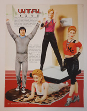 MADONNA Desperately Seeking Susan Vital Toys Figures ~ Magazine PRINT AD 2003 picture