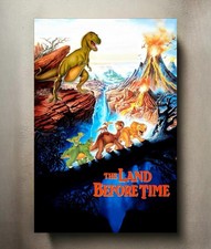 The Land Before Time 8x12 Metal Movie Poster Sign picture