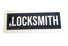 LOCKSMITH LED Sign for Van & Car Dashboard | Made in USA, 5V USB Powered Light U picture