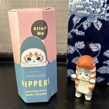 Authentic Mofusand Hippers Decorative Mini Figures- Spotted Garden Eel Meow picture