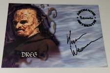 KEVIN WEISMAN 2001 Dreg BUFFY VAMPIRE SLAYER Season 5 AUTOGRAPH A26 CHASE CARD picture