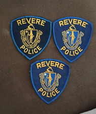Vintage Revere Police Department MA Shoulder patch - obsolete first issue picture