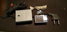Vintage RARE Sony ICR-120 Ultra-Compact AM Radio Inc. Power supply, bag, earbuds picture