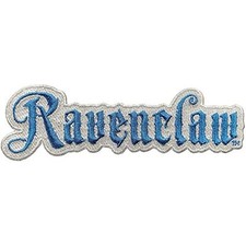 Ata-Boy Harry Potter Ravenclaw Script Logo Iron-on Patch - Brand New picture
