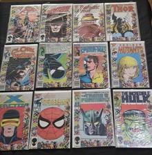 Marvel 25th Anniversary Comic Lot Of 12 (4 Newsstand) 1986 picture